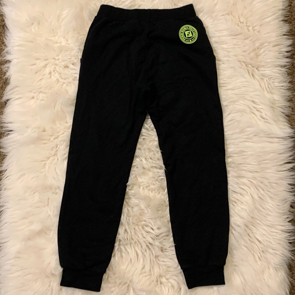 Fendi FF Logo Patch Track Pants: Unisex